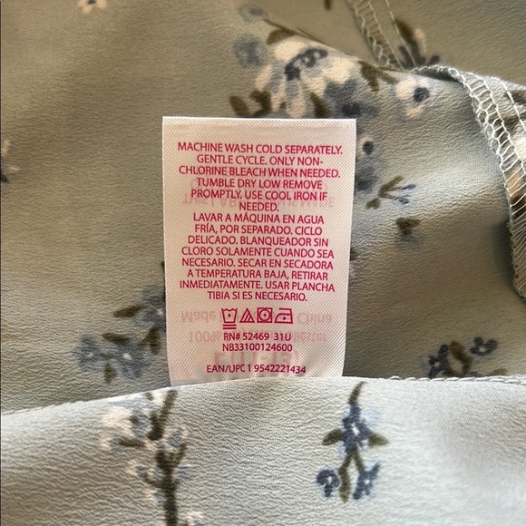 No Boundaries Green Floral Dress - Picture 9 of 11